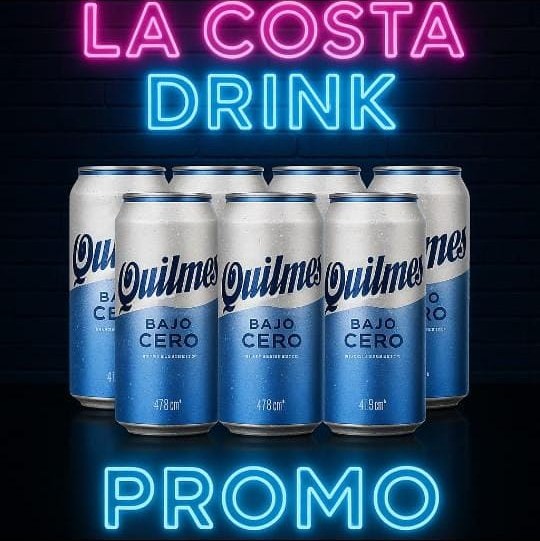 Pack 6 Latas Quilmes Bajo Cero